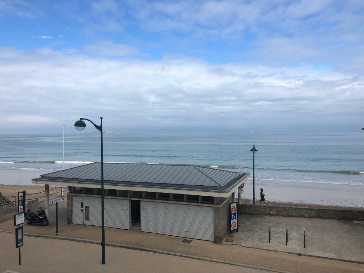 Emeraude, Pleine Vue De Mer Apartment Saint-Malo Luaran gambar