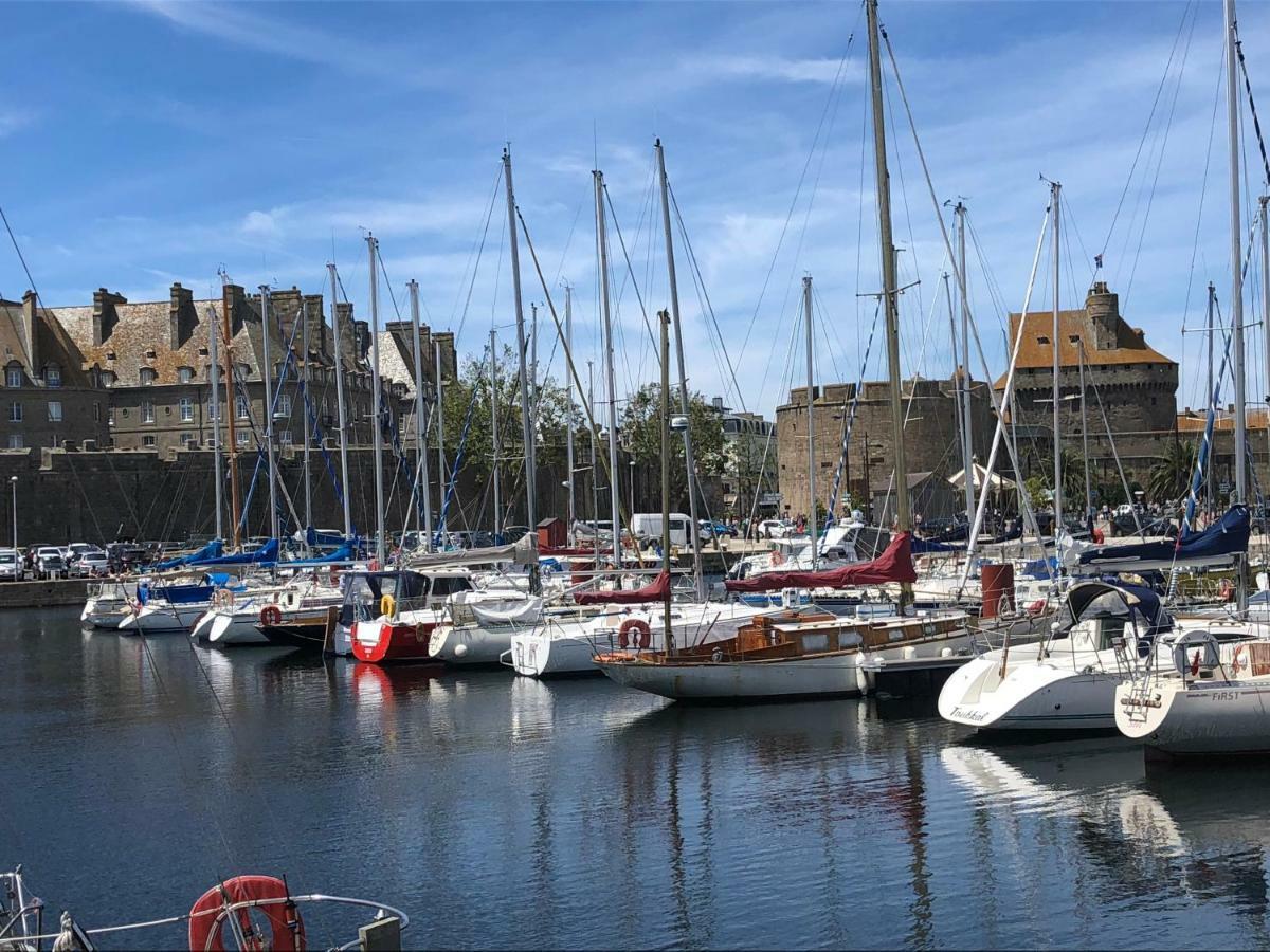 Emeraude, Pleine Vue De Mer Apartment Saint-Malo Luaran gambar