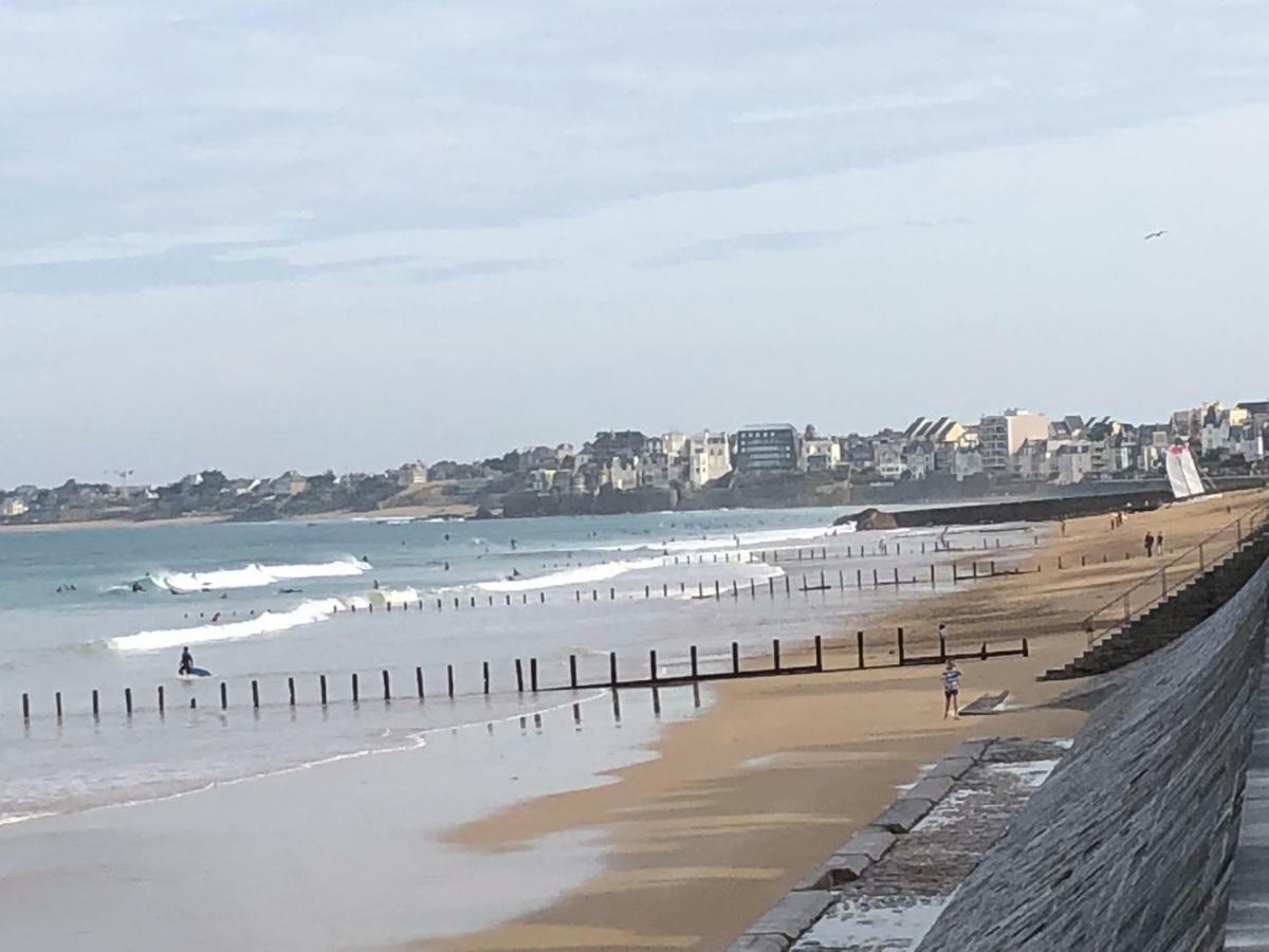 Emeraude, Pleine Vue De Mer Apartment Saint-Malo Luaran gambar